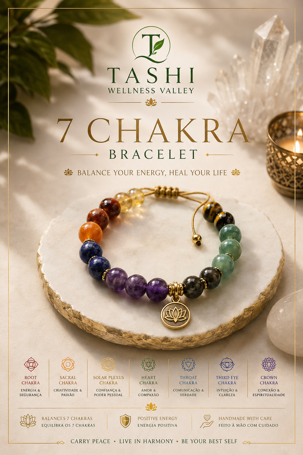 Tashi Wellness Bracelet
